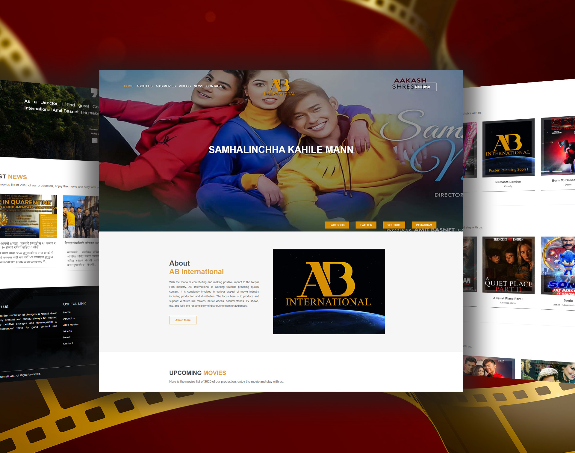 Movie Distribution Web Portal)