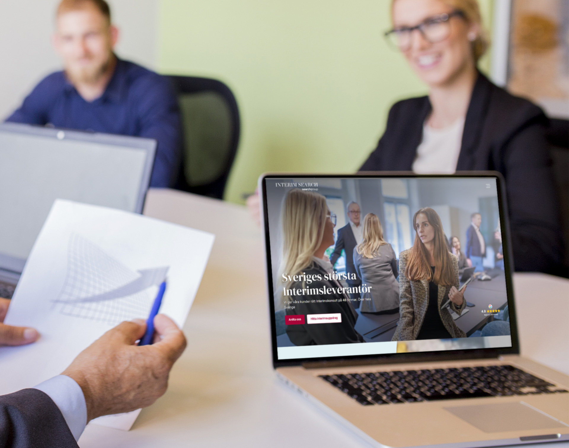 (B2B Leadership Staffing Portal)